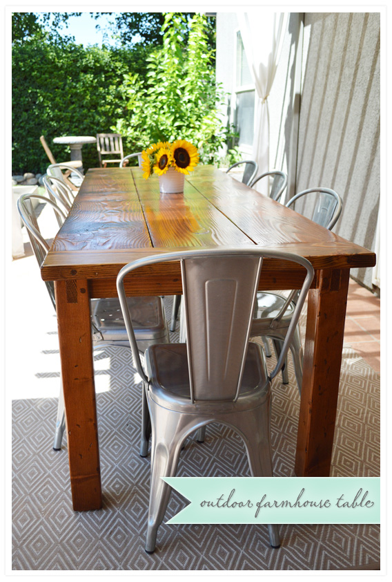 diy farmhouse table. Wild Ink Press