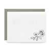 Almond Blossom, Letterpress Note cards | Set of 8