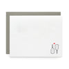 Pickleball love, Letterpress Note cards | Set of 8