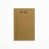 To-do list Calendar Notepad - Kraft