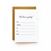 Sailboat Invitations