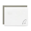 Fishing love, Letterpress Note cards | Set of 8