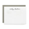 Merry Christmas, Letterpress Note cards | Set of 8