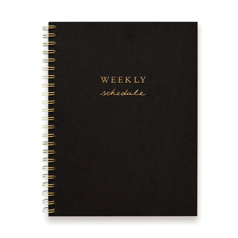 Weekly Schedule - Planner/Journal